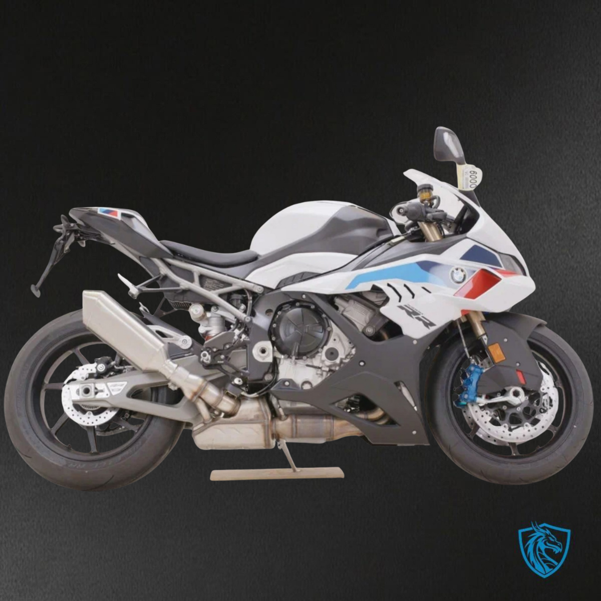 BMW S1000RR (2025) Whit, Black, Blue & Red Fairings Kit - Aftermarket ABS Bodywork