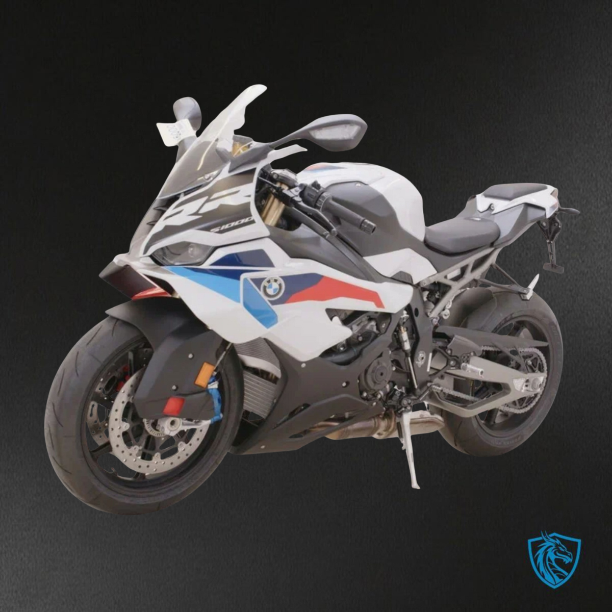 BMW S1000RR (2025) Whit, Black, Blue & Red Fairings Kit - Aftermarket ABS Bodywork