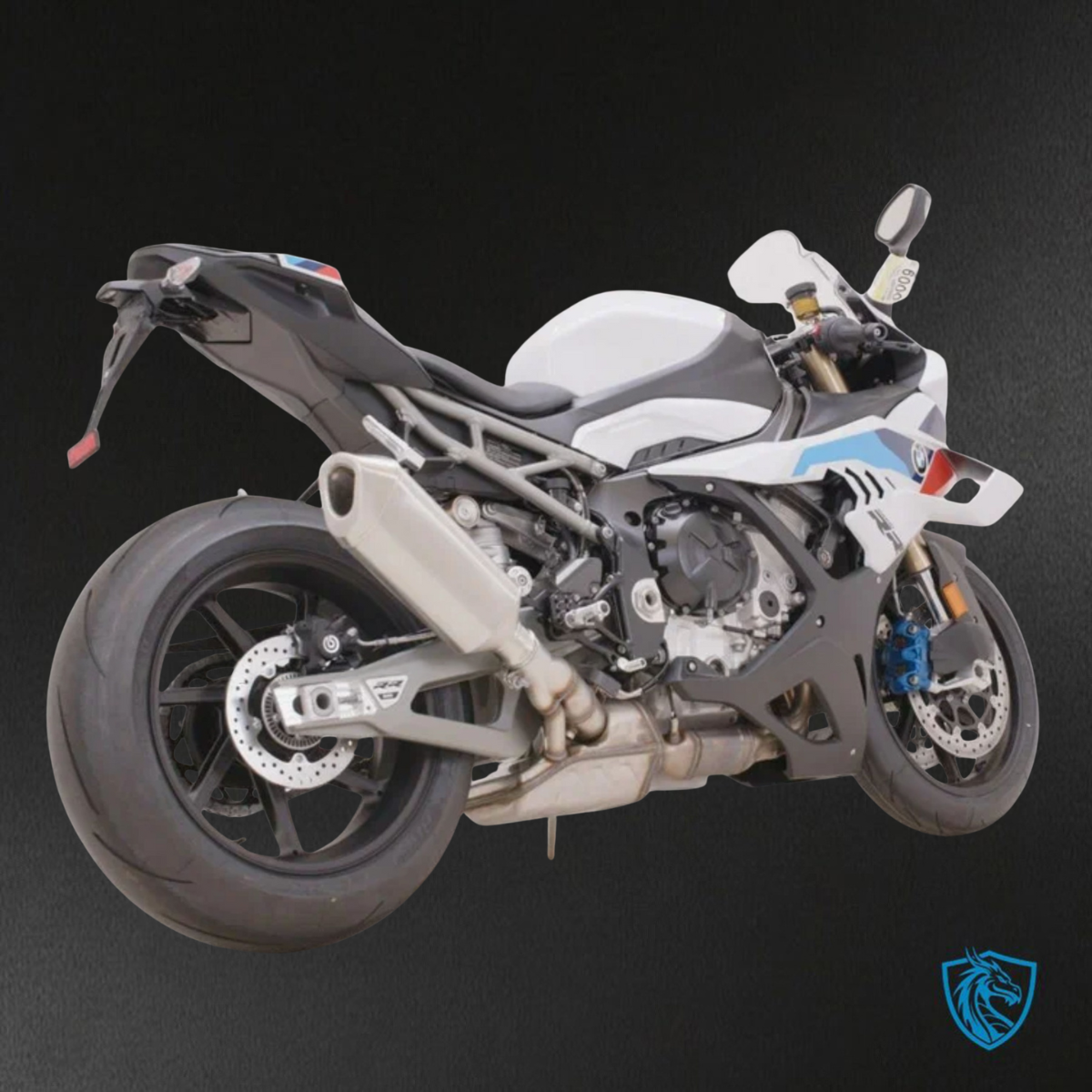 BMW S1000RR (2025) Whit, Black, Blue & Red Fairings Kit - Aftermarket ABS Bodywork