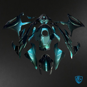 BMW S1000RR (2025) Gloss Turquoise Blue ABS Bodywork - Fairings Kit