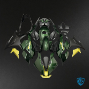 Gloss Green, Black & Yellow