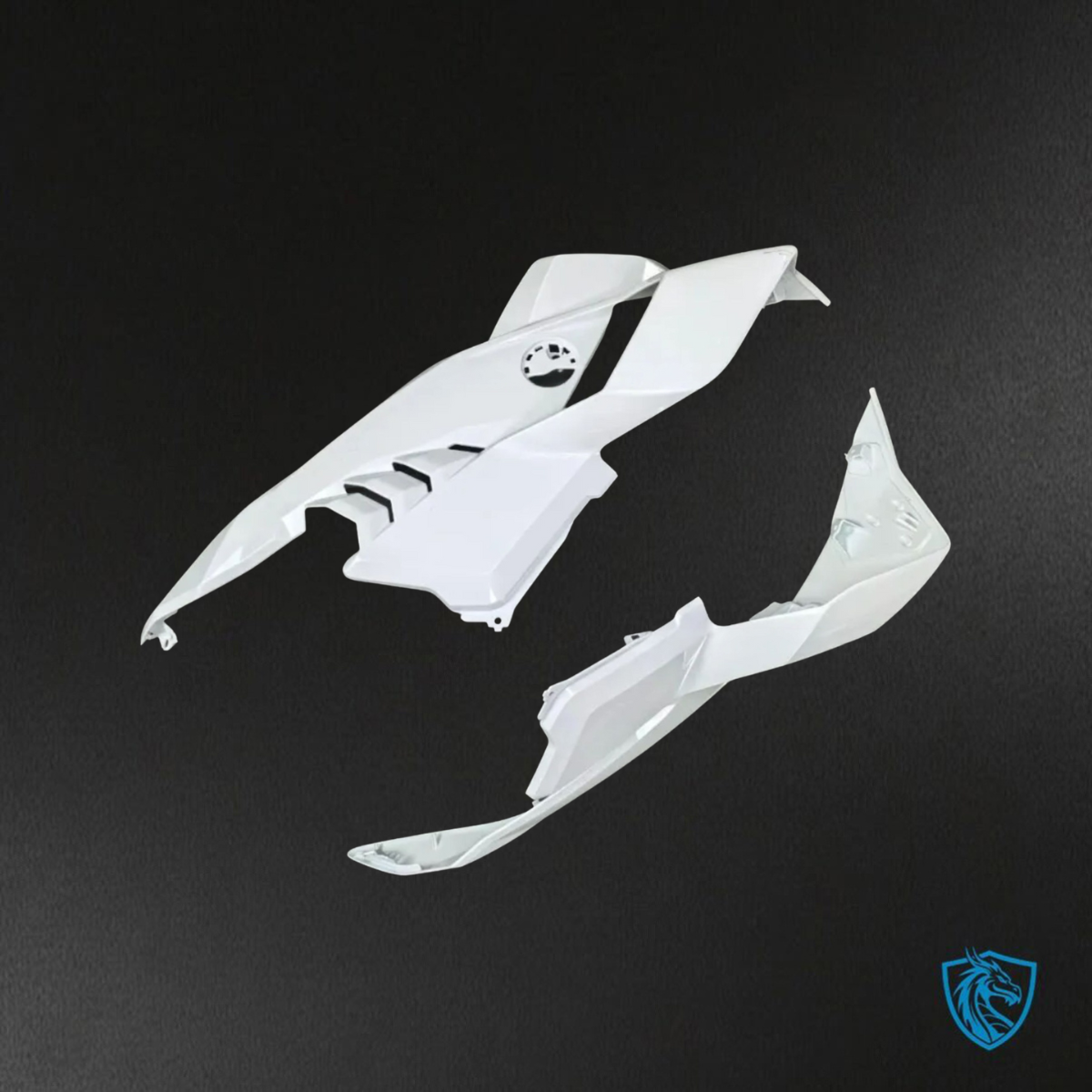 BMW S1000RR (2025) White & Black Fairings Kit - Aftermarket ABS Bodywork