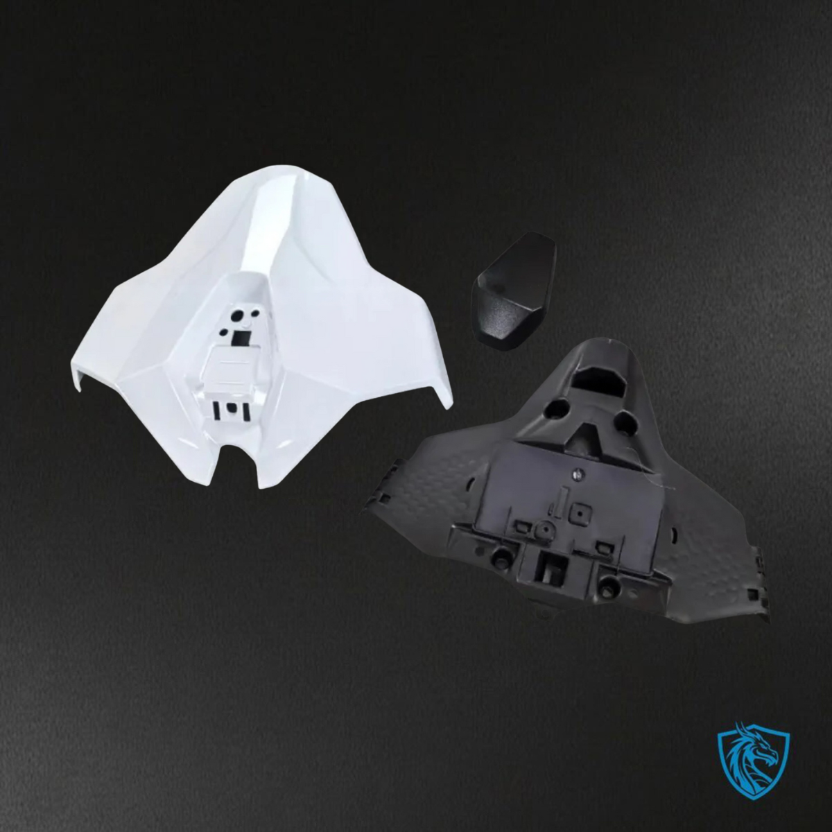 BMW S1000RR (2025) White & Black Fairings Kit - Aftermarket ABS Bodywork
