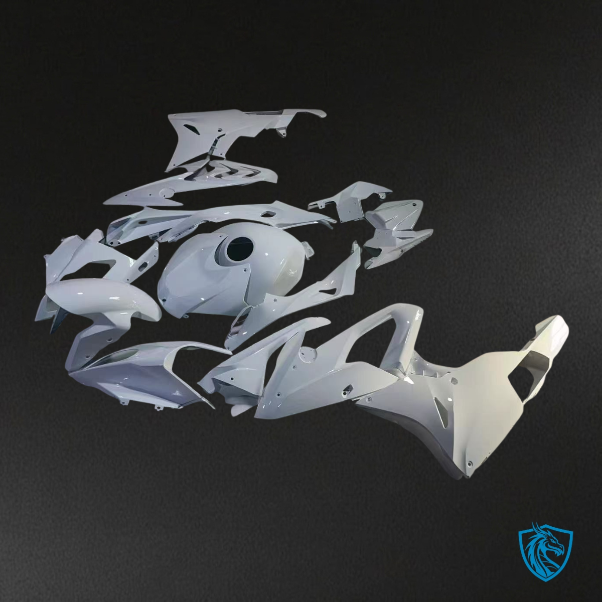 BMW S1000RR (2015-2016) Pearl White - Replacement Motorcycle Fairings Kit