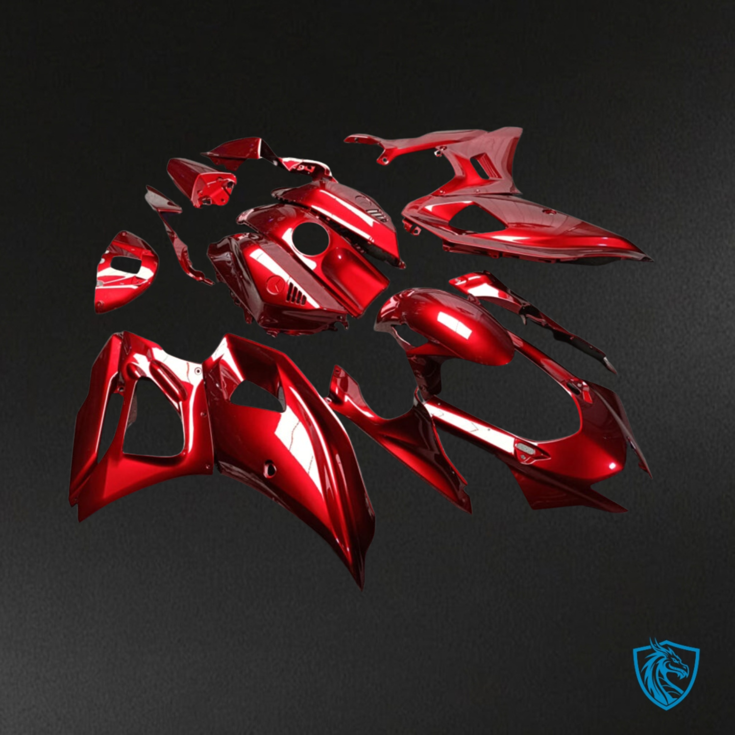 Yamaha R7 (2021-2025) Gloss Red - Custom ABS Fairing Kit