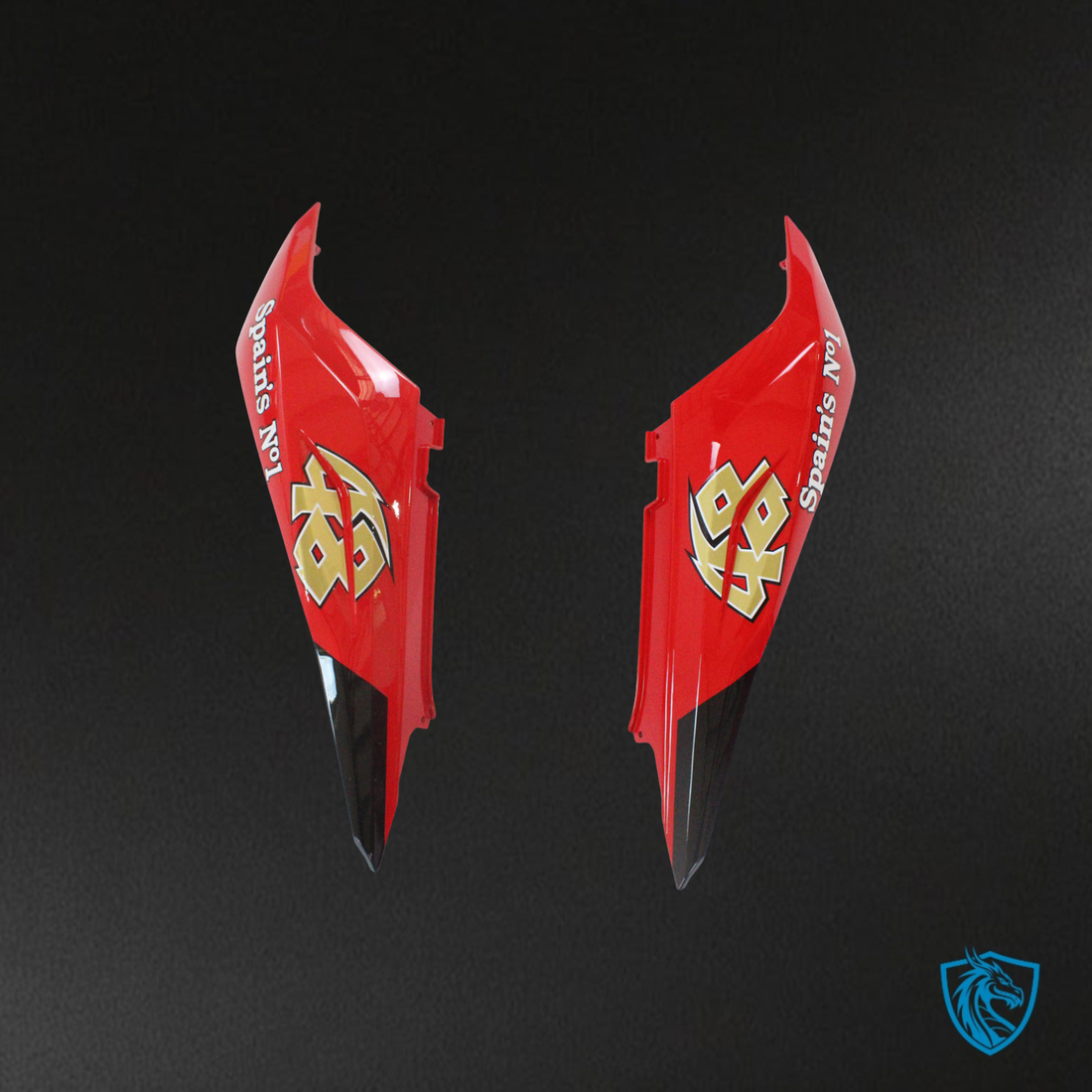 Aprilia RS 125 (2006-2011) Red, Black & Yellow Spain’s No.1 Replacement Motorcycle Fairings Kit - Aftermarket ABS Bodywork