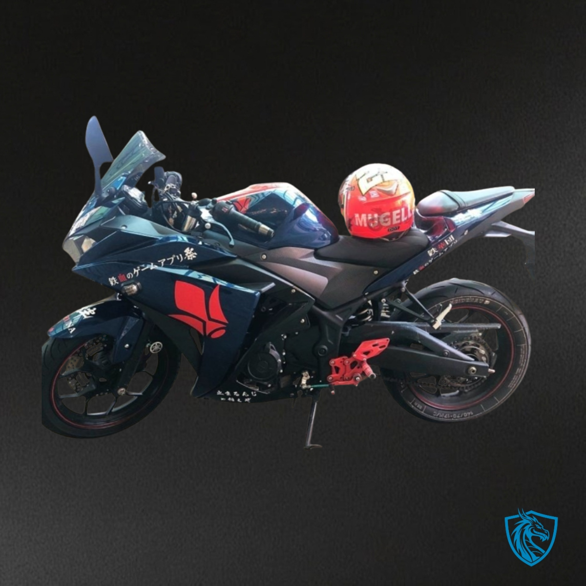 Yamaha YZF R3R25 (2015-2018) Gloss Red & Blue ABS Bodywork - Fairings Kit