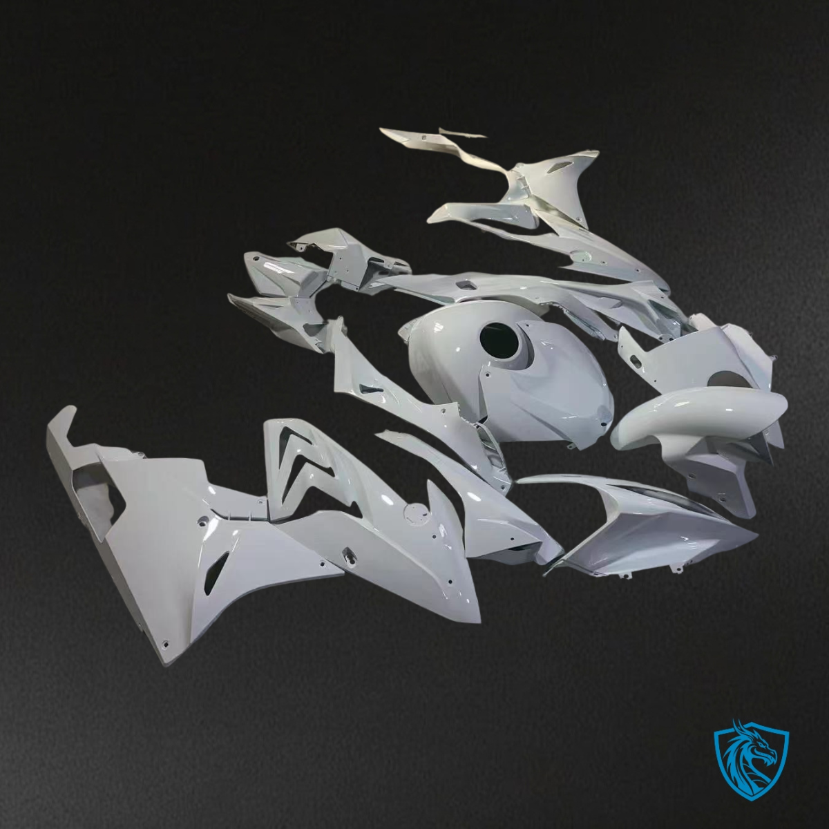 BMW S1000RR (2015-2016) Pearl White - Replacement Motorcycle Fairings Kit