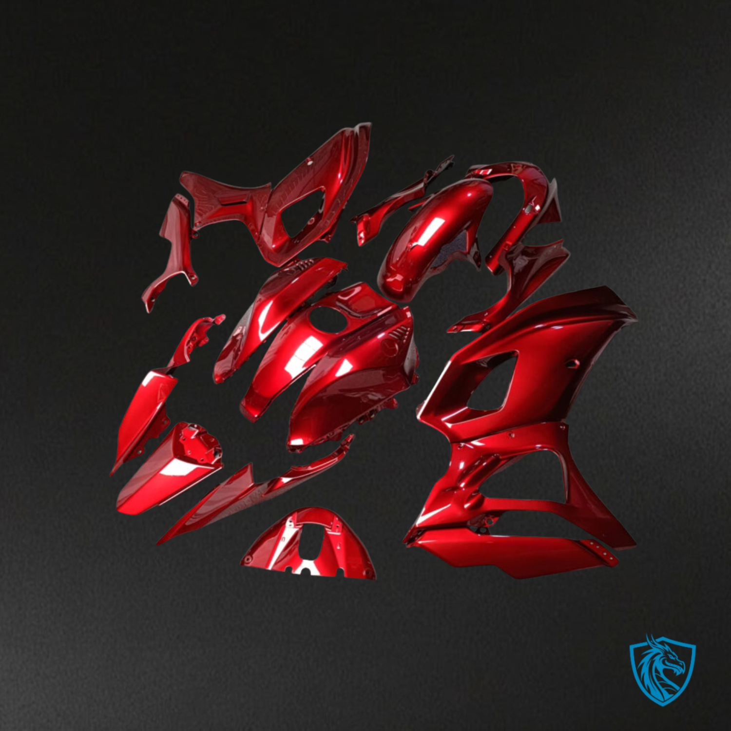 Yamaha R7 (2021-2025) Gloss Red - Custom ABS Fairing Kit