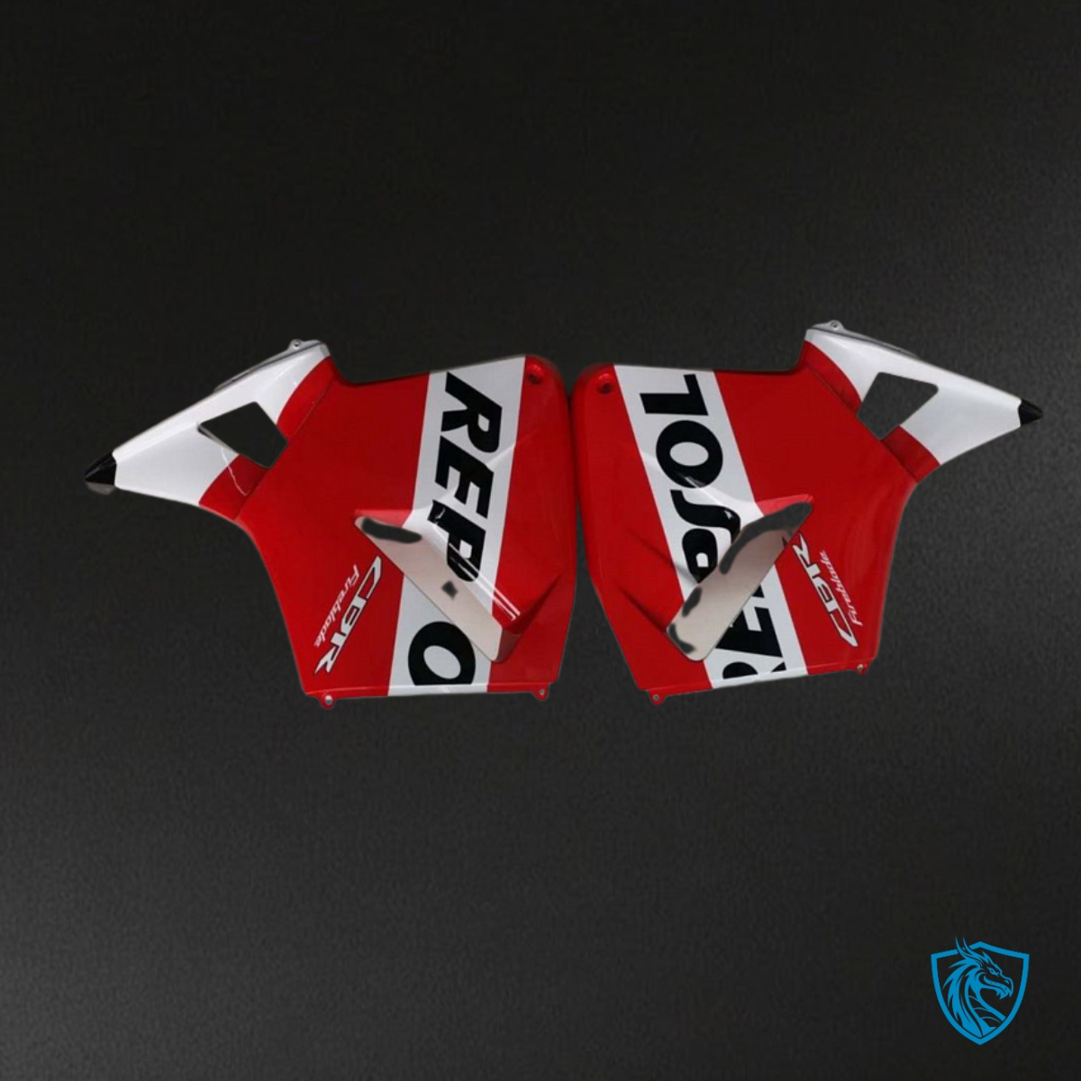 Honda CBR600RR (2003-2004) Red & White Repsol - MERGEment Motorcycle Fairings Kit
