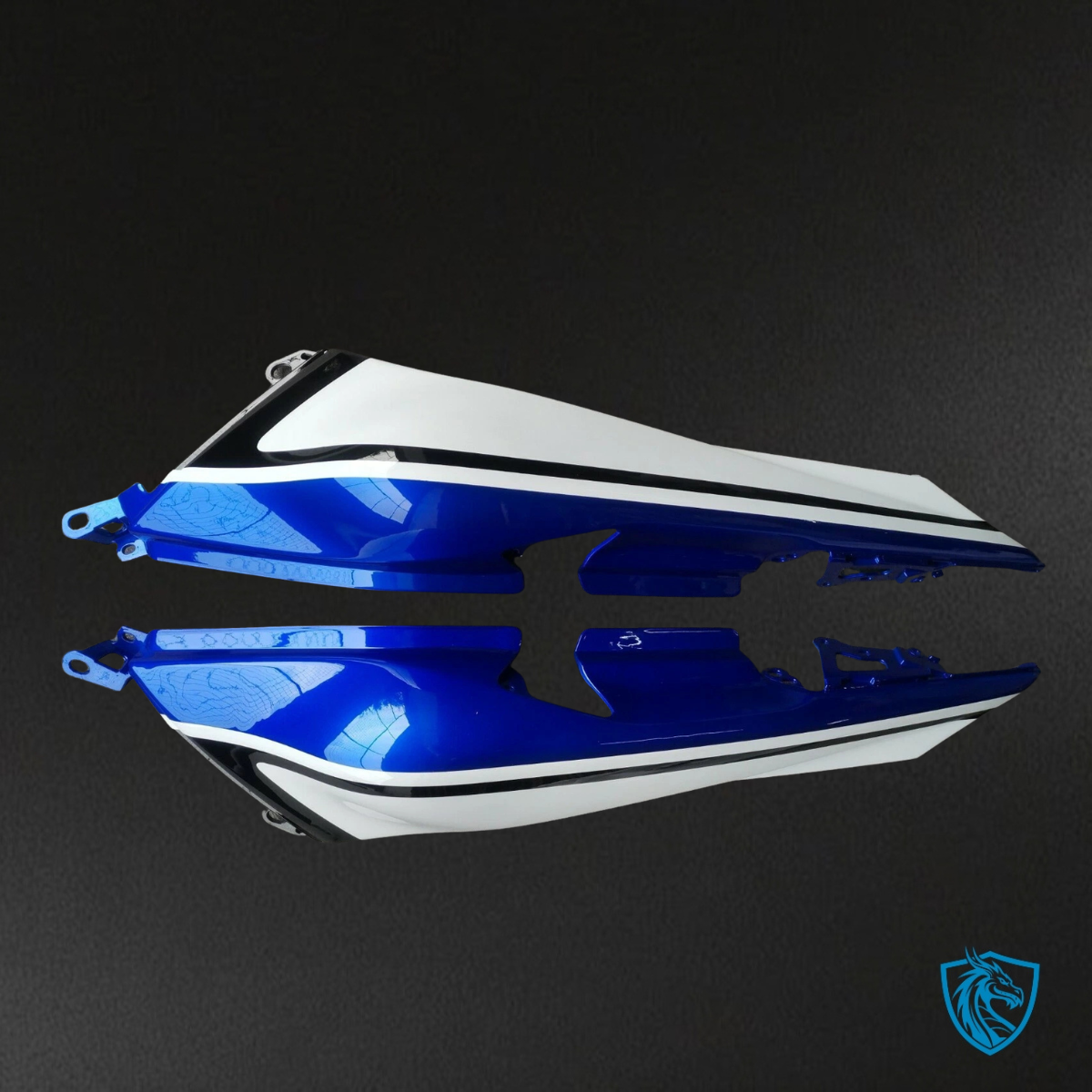 Yamaha TMAX530 (2017-2018) Blue & White Fairing Kit - Aftermarket ABS Bodywork