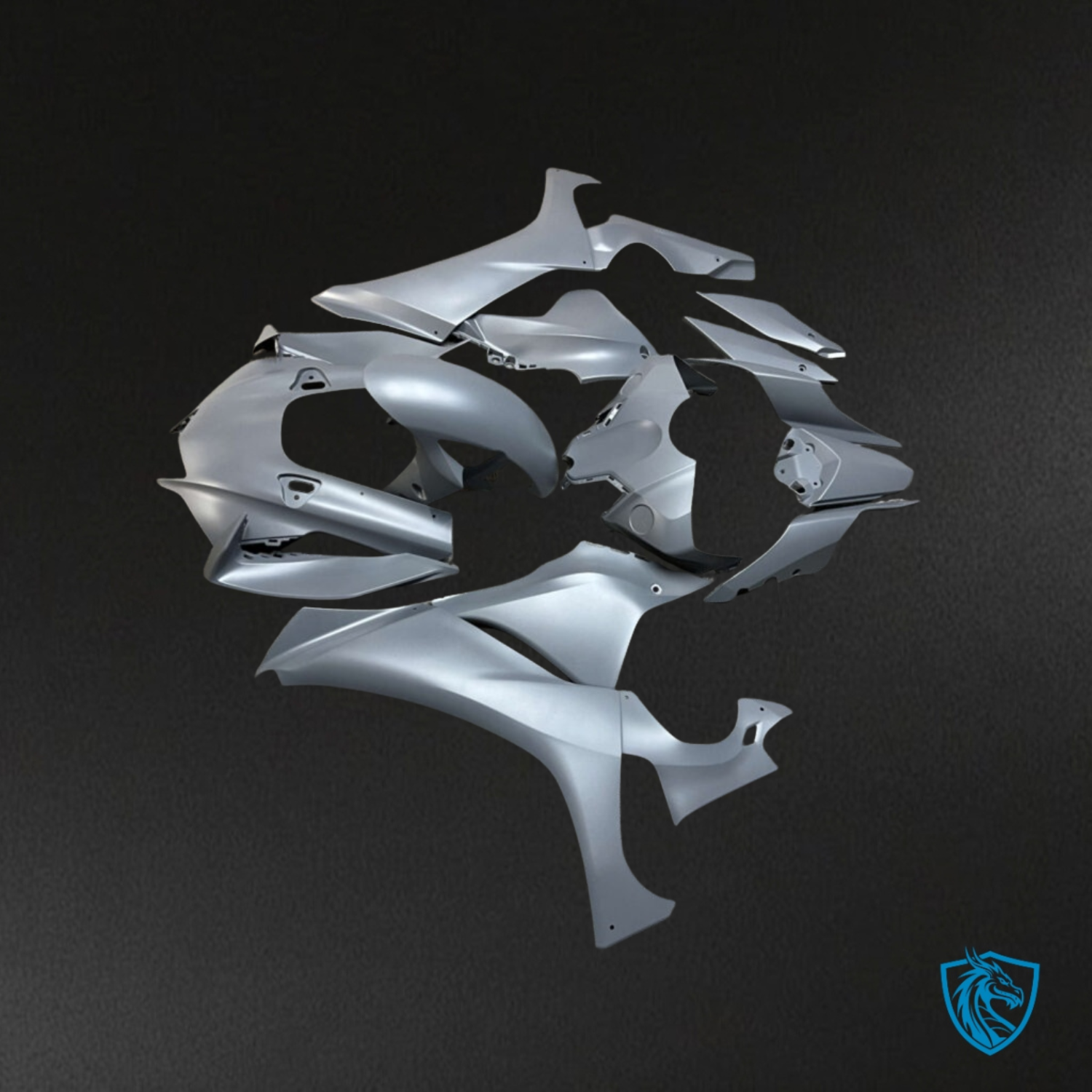 Yamaha R1 (2020-2025) Matte Nardo Gray ABS Bodywork Fairing Kit