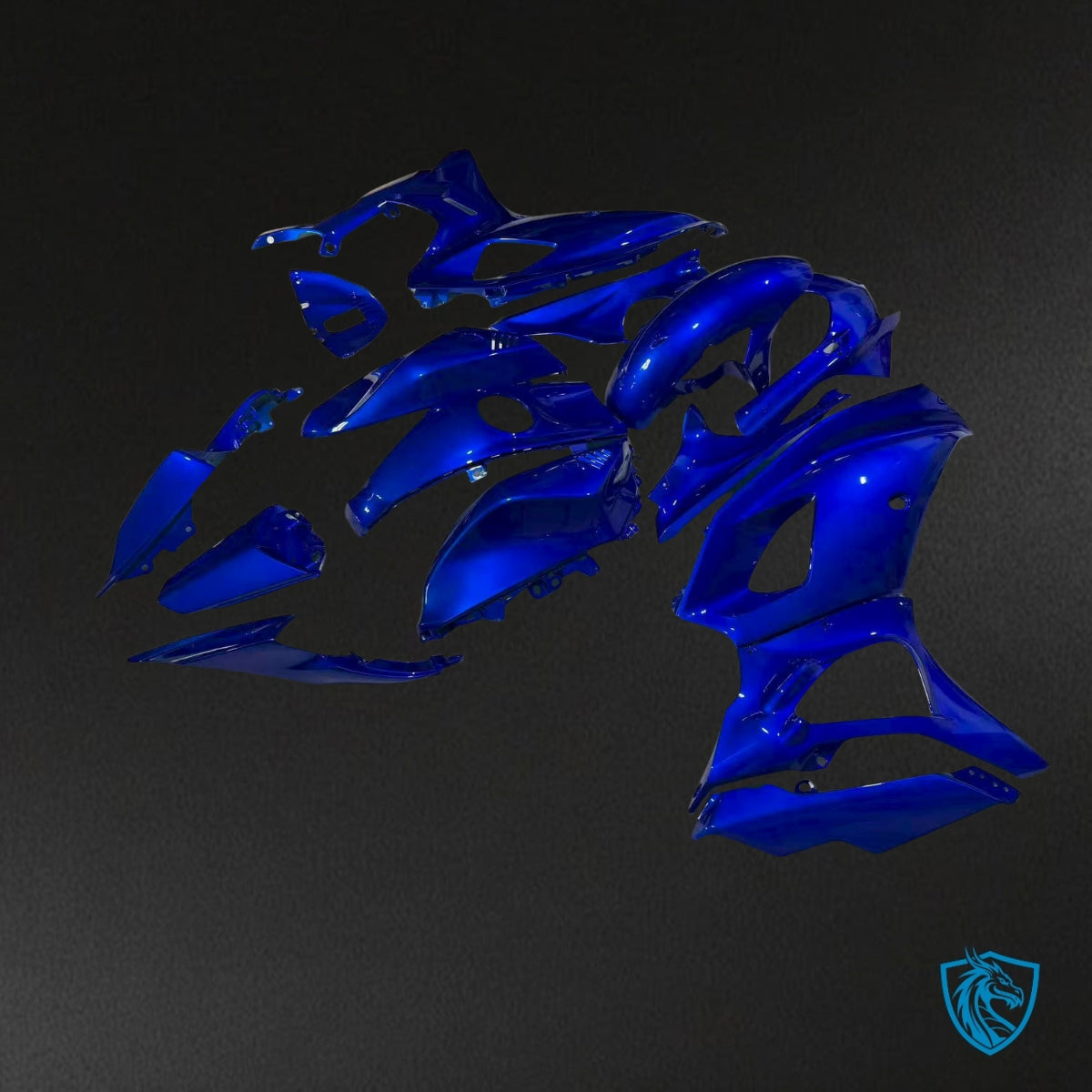 Yamaha R7 (2021-2025) Gloss Deep Blue - Replacement Motorcycle Fairings Kit