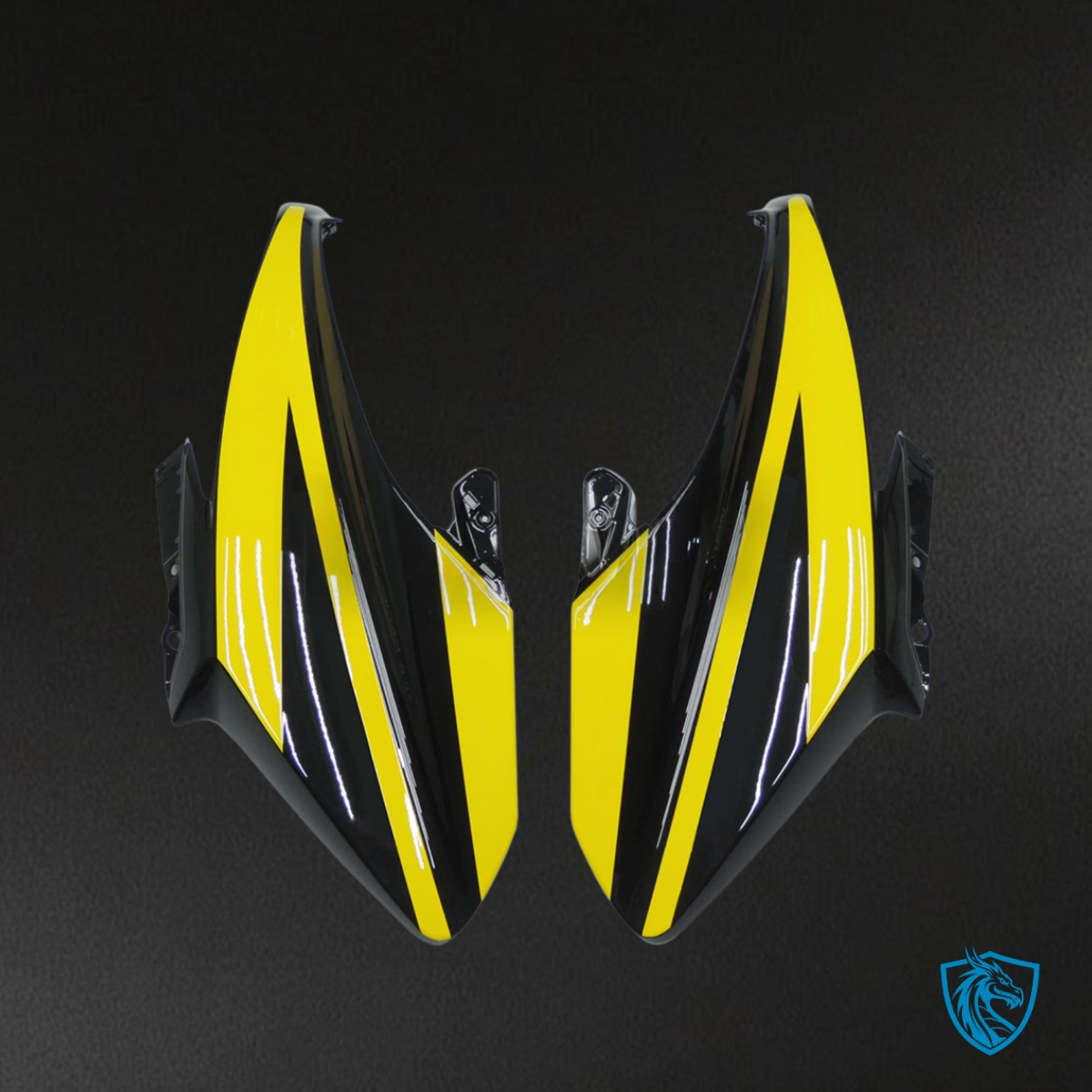 Yamaha TMAX 500 (2008-2011) Black, Yellow & White Fairing Kit | ABS Bodywork