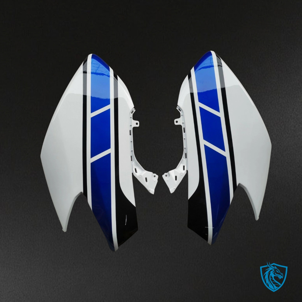 Yamaha TMAX530 (2017-2018) Blue & White Fairing Kit - Aftermarket ABS Bodywork