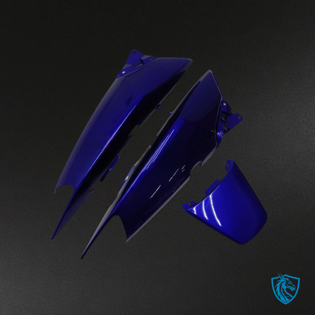 Yamaha TMAX 500 (2008-2011) Blue, Black & Silver - Custom ABS Fairing Kit