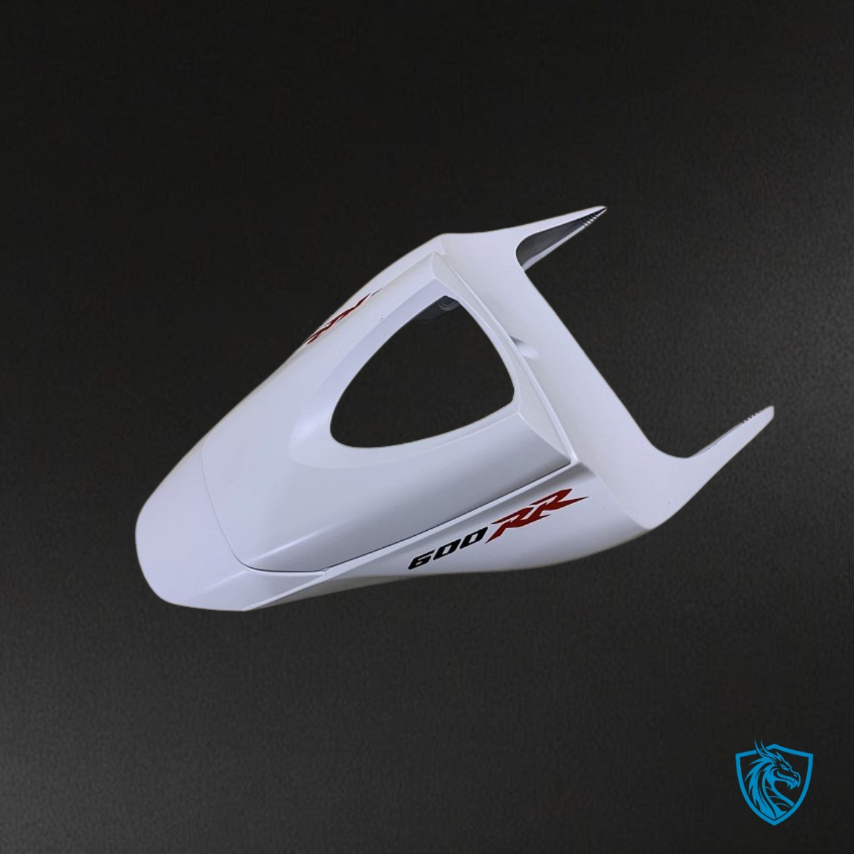 Honda CBR600RR (2007-2008) Glossy White & Black Fairing Kit - Aftermarket ABS Bodywork