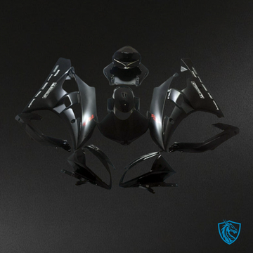 Yamaha YZF R6 (2006-2007) Matte Black Fairing Kit - Aftermarket ABS Bodywork