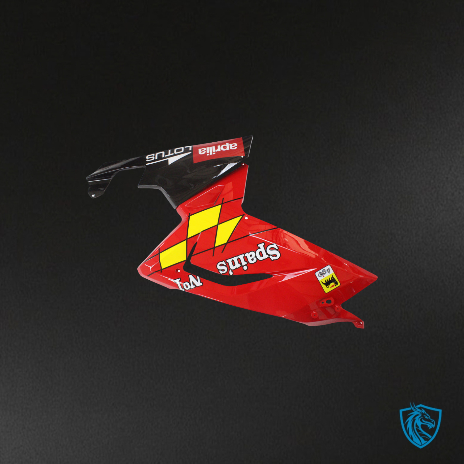 Aprilia RS 125 (2006-2011) Red, Black & Yellow Spain’s No.1 Replacement Motorcycle Fairings Kit - Aftermarket ABS Bodywork