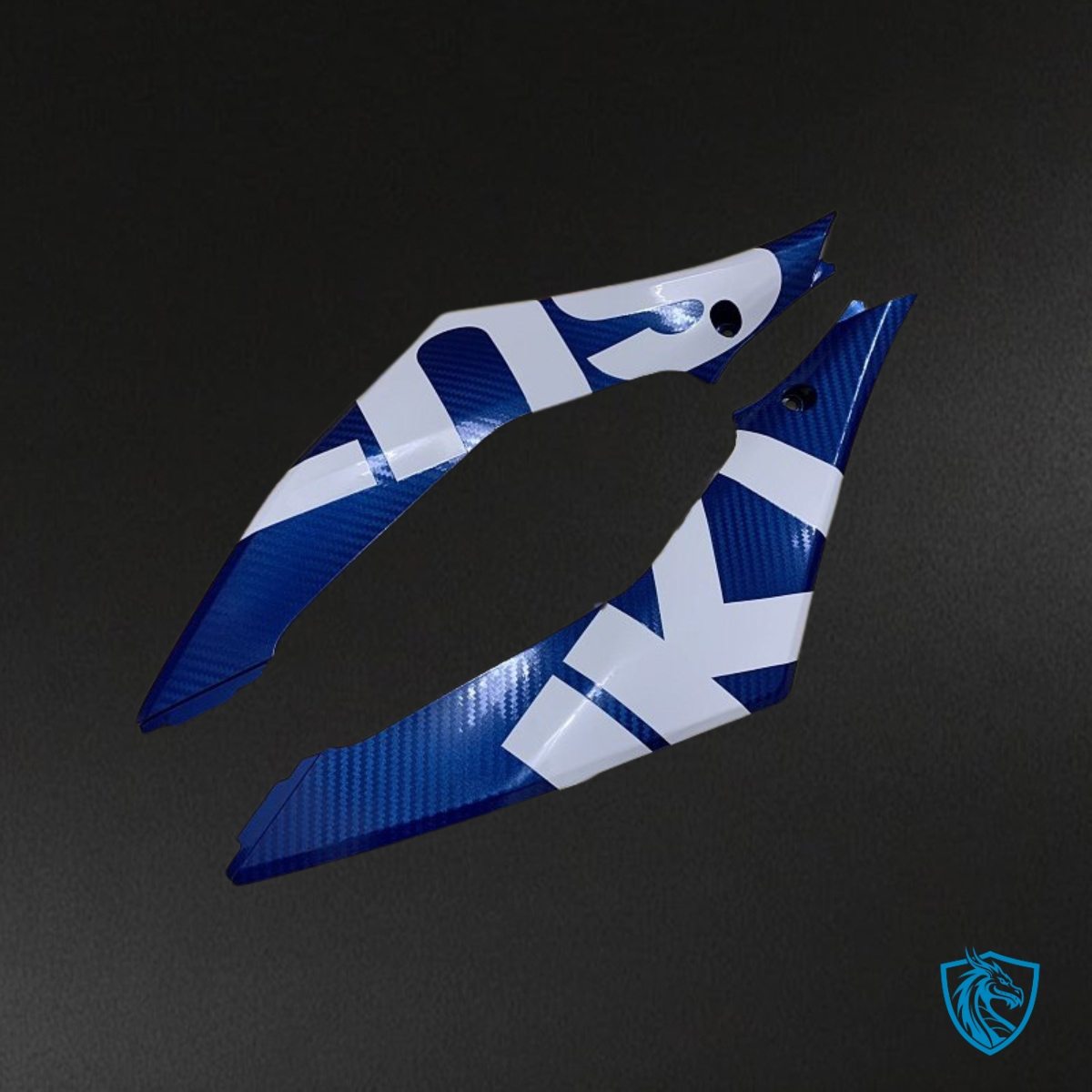 Suzuki GSXR1000 (2007-2008) Blue & White Fairing Kit | ABS Bodywork