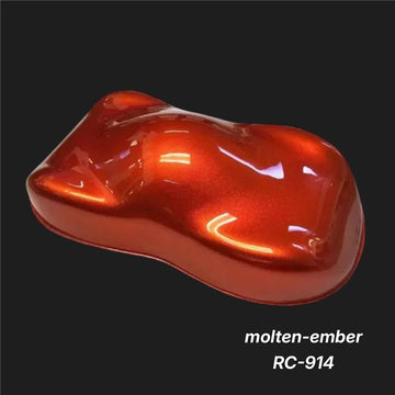 Molten-Ember RC-914 – Premium Ember-Orange Iridescent Color Sample