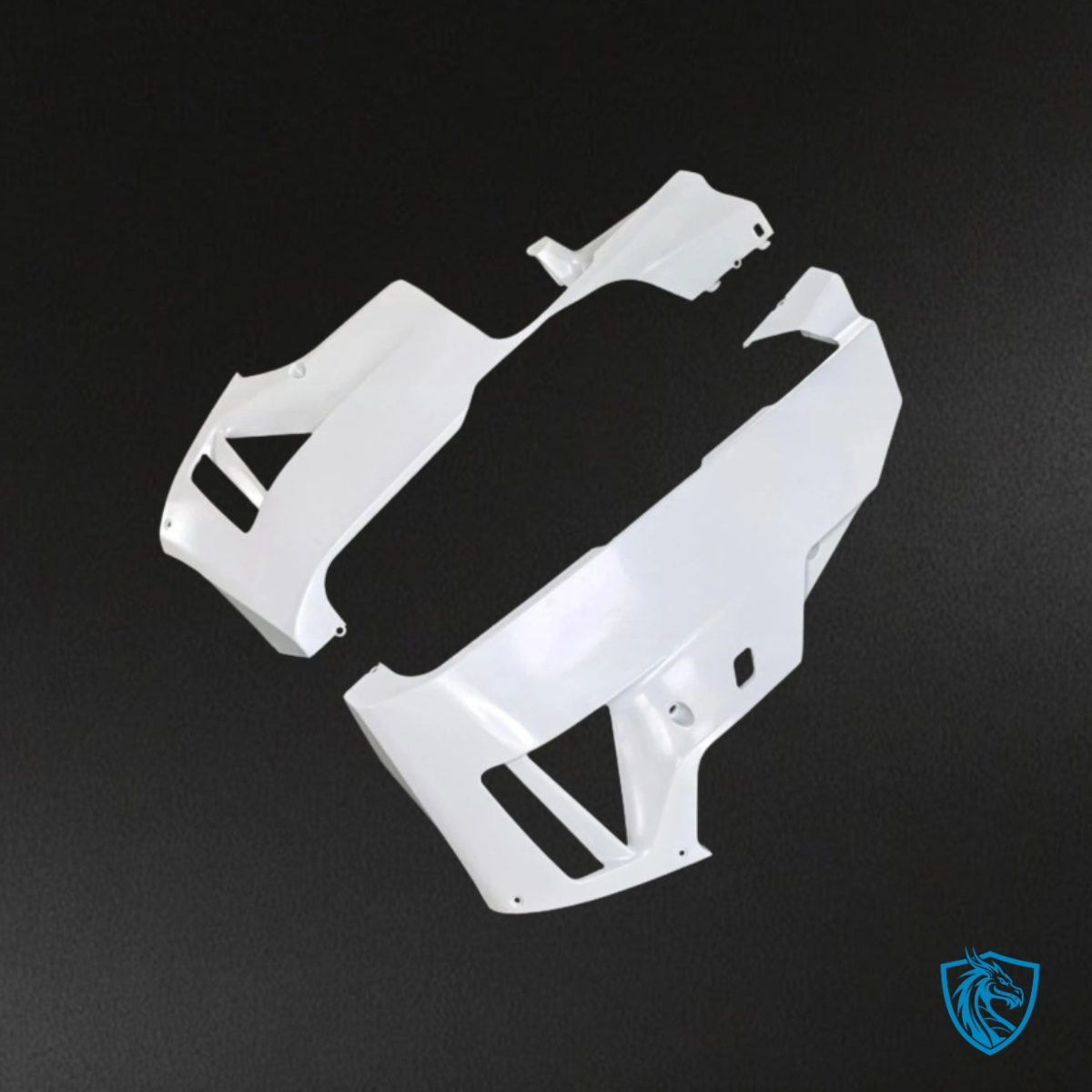 Honda CBR600RR (2020-2021) White & Black - Custom ABS Fairing Kit