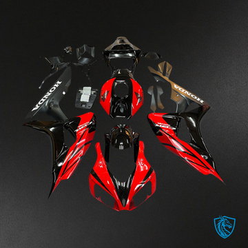 Honda CBR1000RR (2006-2007) Red & Black - MERGEment Motorcycle Fairings Kit