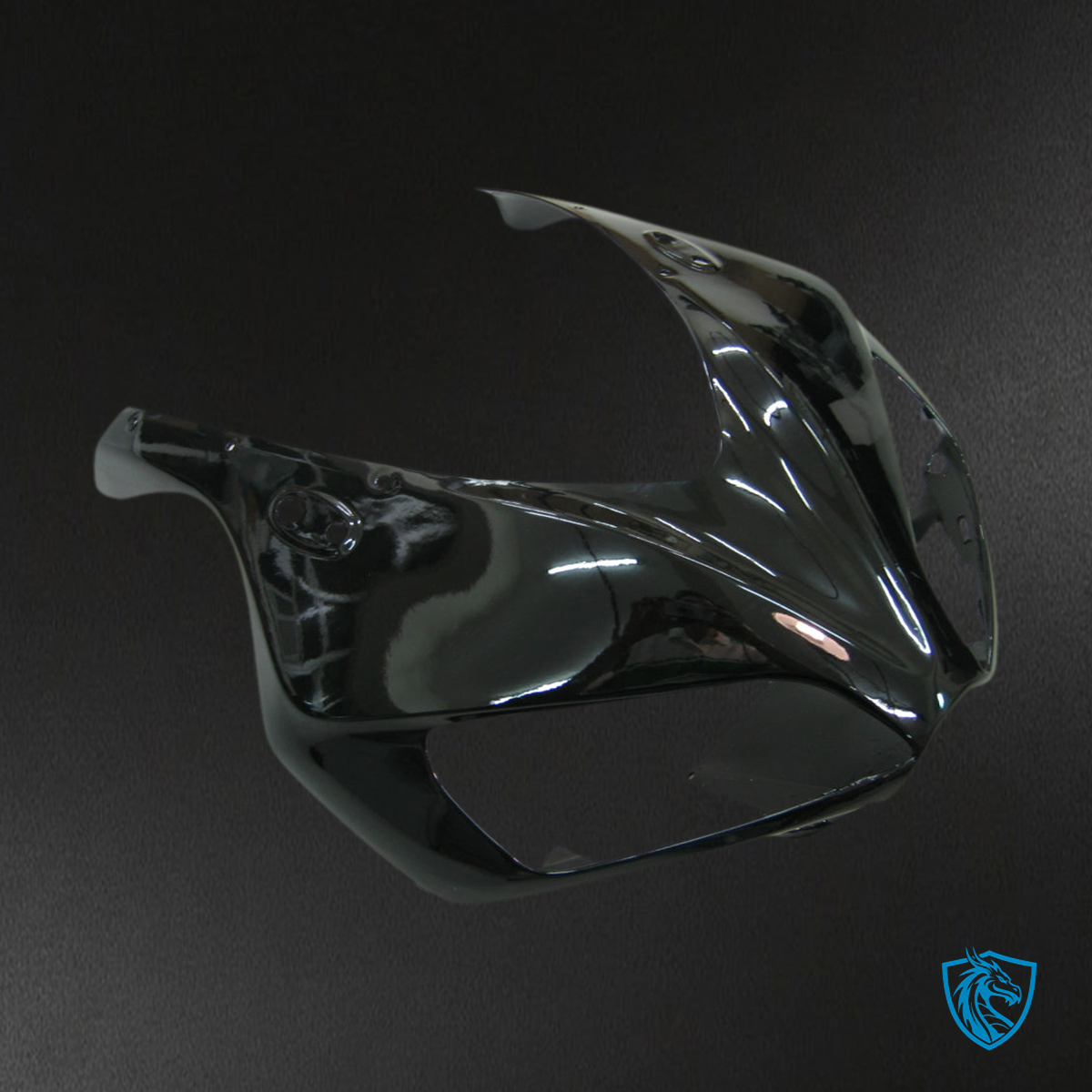 Honda CBR1000RR (2006-2007) Glossy Black Generic Fairing Kit | ABS Bodywork