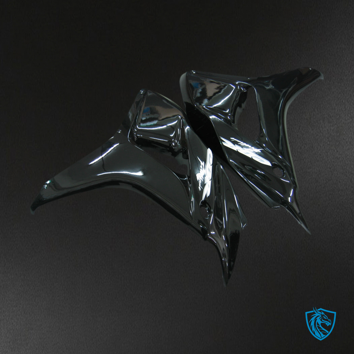Honda CBR1000RR (2006-2007) Glossy Black Generic Fairing Kit | ABS Bodywork