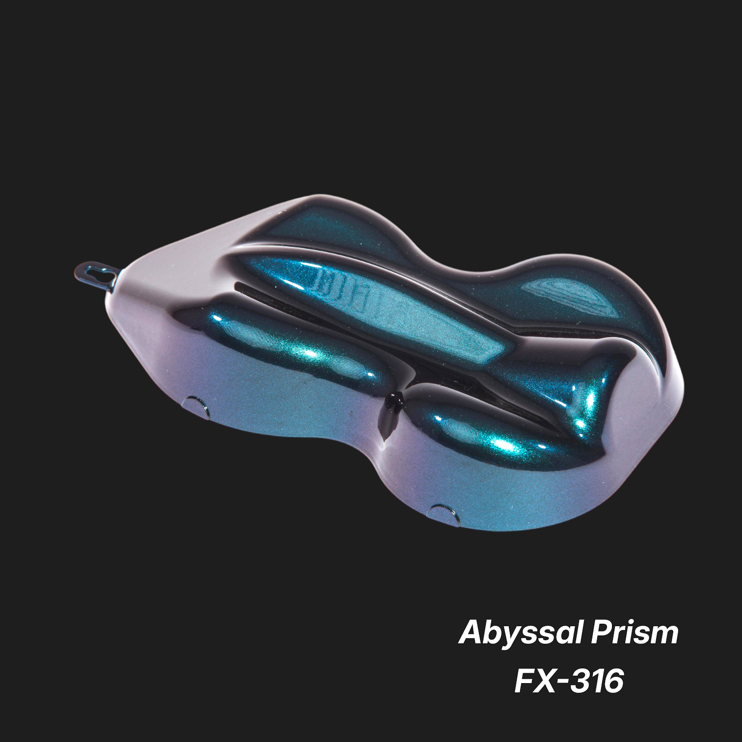 Abyssal-Prism FX-316 – Premium Deep Blue Iridescent Color Sample