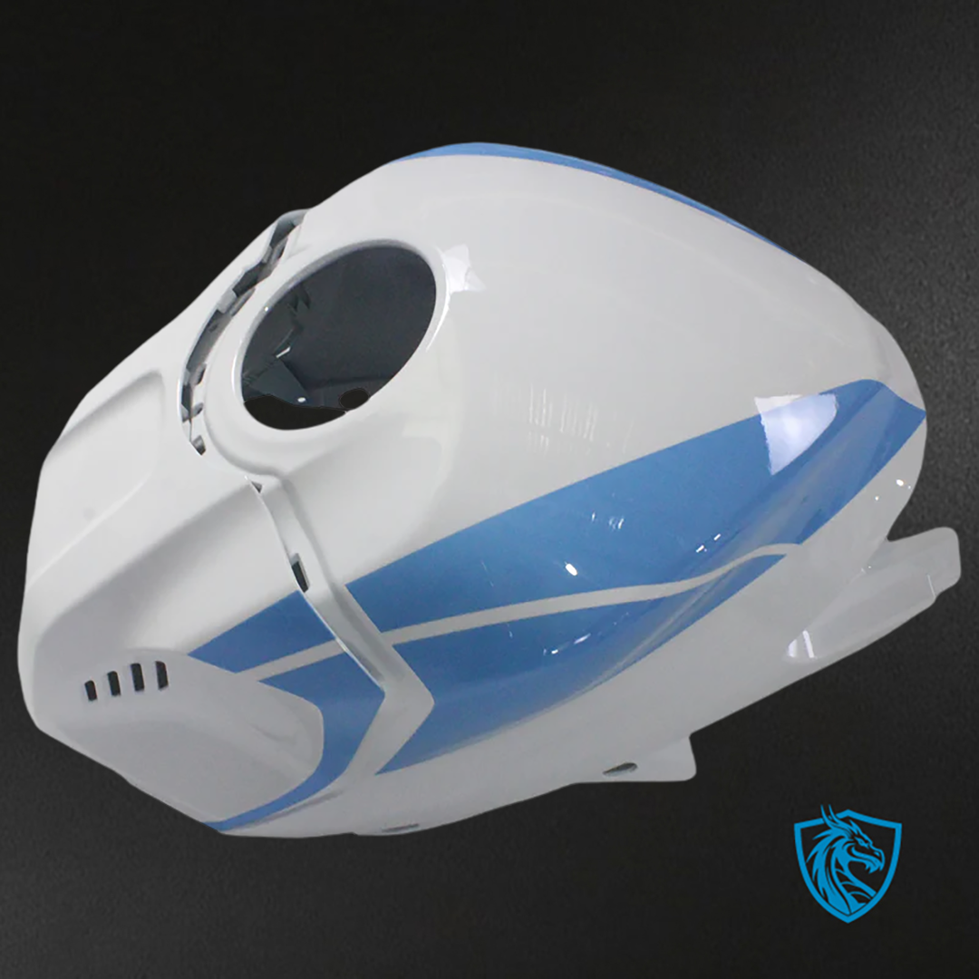 Yamaha YZF R3-25 (2019-2021) Fairing Kit - Sky Blue & White ABS Bodywork