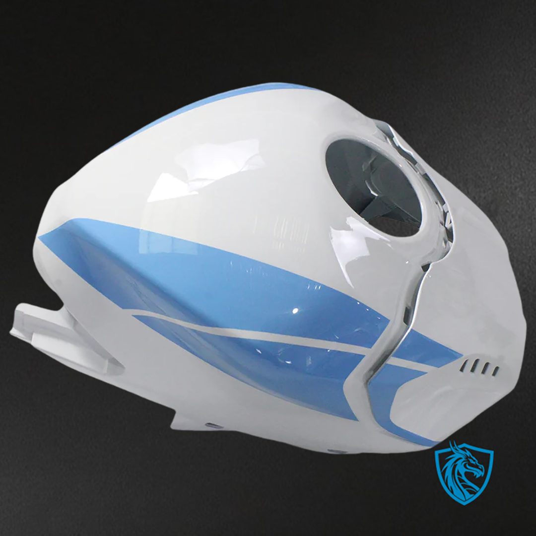 Yamaha YZF R3-25 (2019-2021) Fairing Kit - Sky Blue & White ABS Bodywork