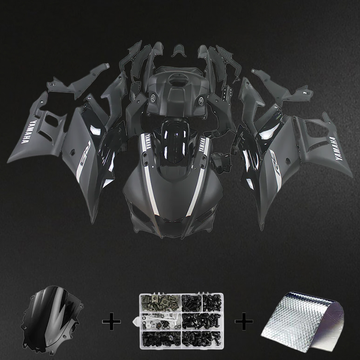 Yamaha YZF R3-r25 (2019-2021) Fairing Kit - Black Matte ABS Bodywork