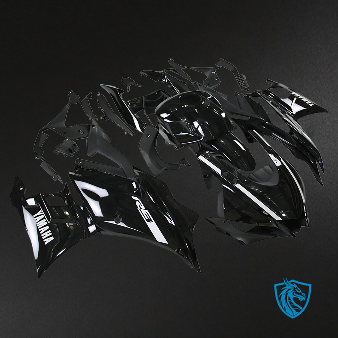 Yamaha YZF R3-R25 (2019-2021) Fairing Kit - Gloss Black ABS Bodywork