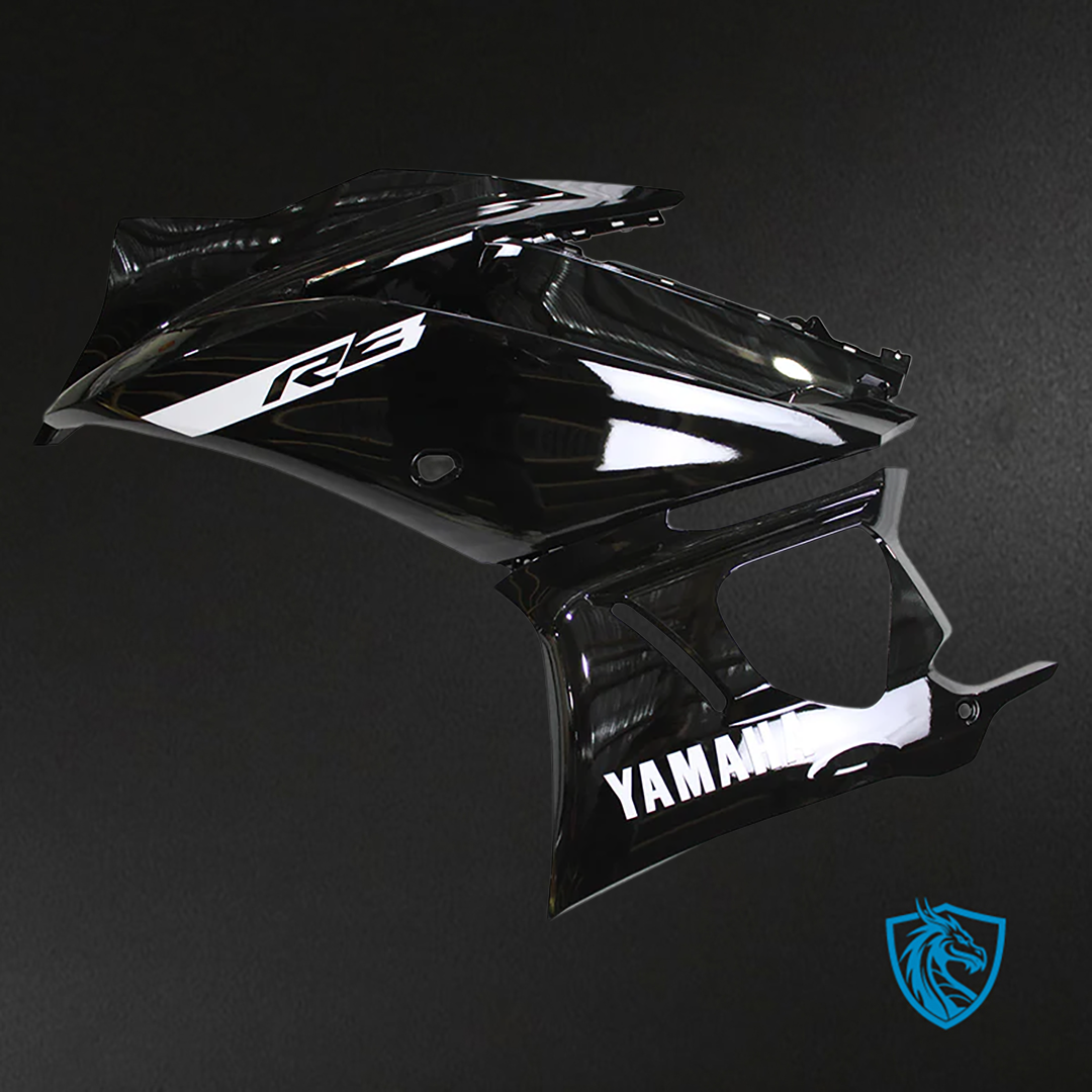 Yamaha YZF R3-R25 (2019-2021) Fairing Kit - Gloss Black ABS Bodywork