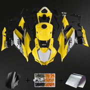 Yellow, White and Black Fairing