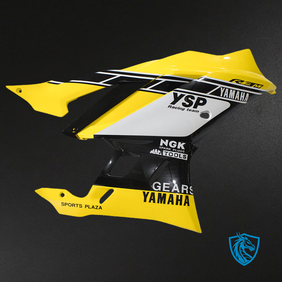 Yamaha YZF-R3-R25 (2019-2021) Yellow, White and Black Fairing ABS Bodywork