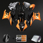 Orange and Black