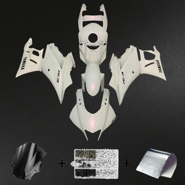 Yamaha YZF-R3-R25 (2019-2021) White Fairing Kit - ABS Bodywork