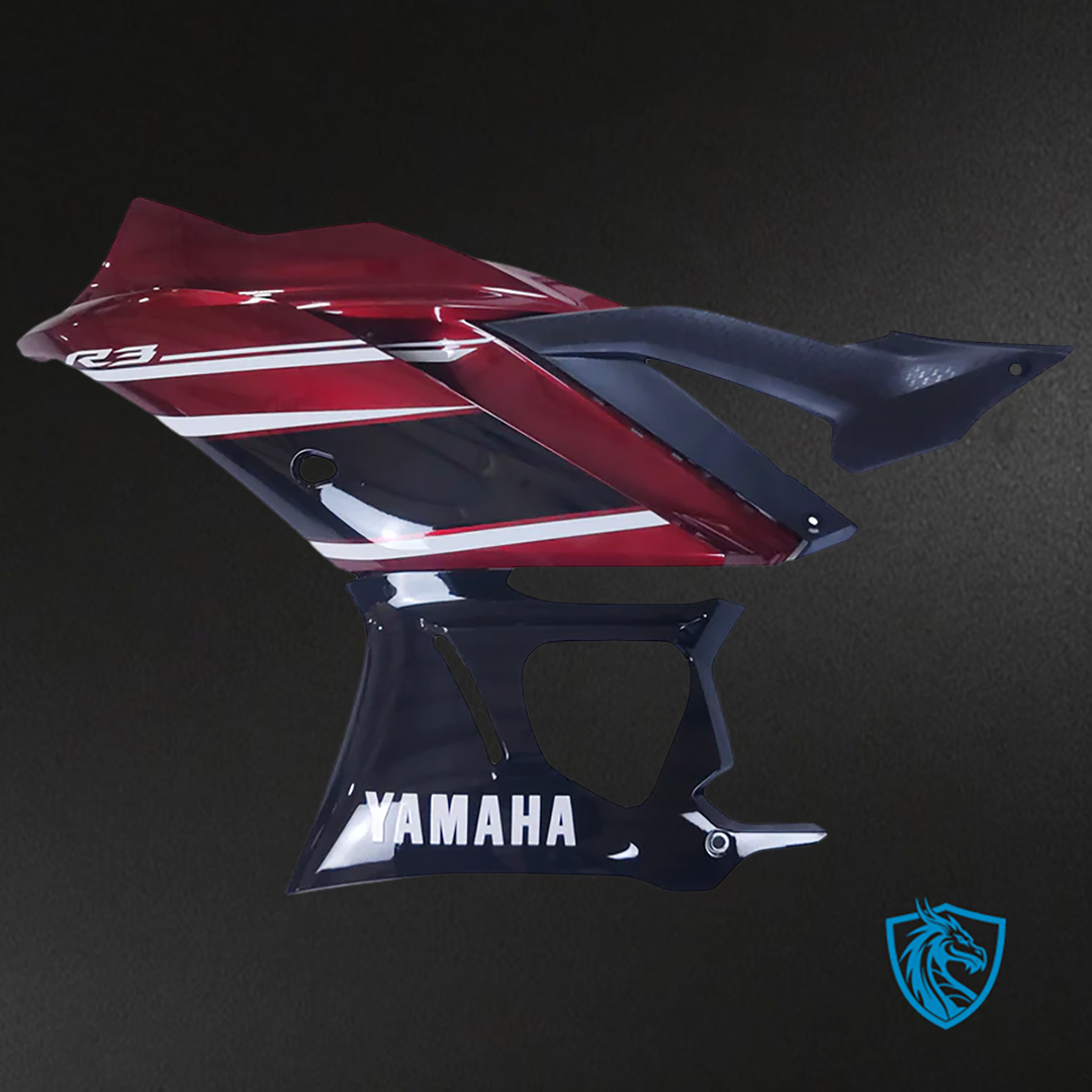 Yamaha YZF-R3-R25 (2022-2023) Fairing Kit - Red & Black ABS Bodywork