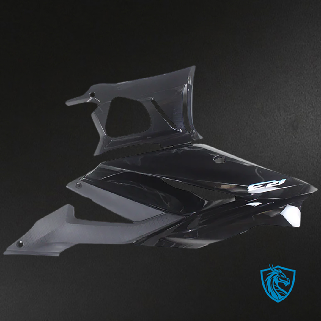Yamaha YZF-R3-R25 (2022-2024) White and Black Fairing ABS Bodywork