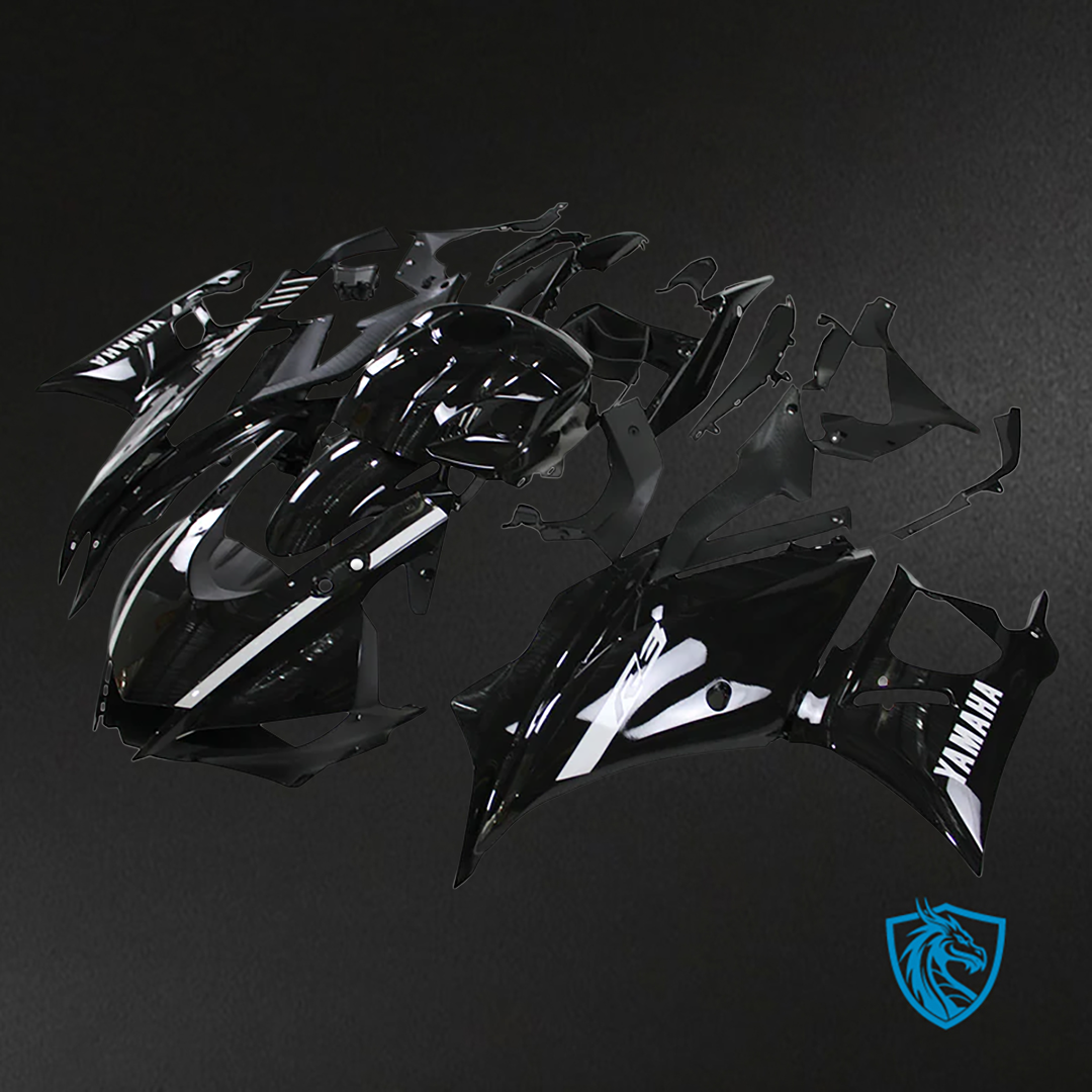 Yamaha YZF-R3-R25 (2022-2024) Matte Black Fairing ABS Bodywork