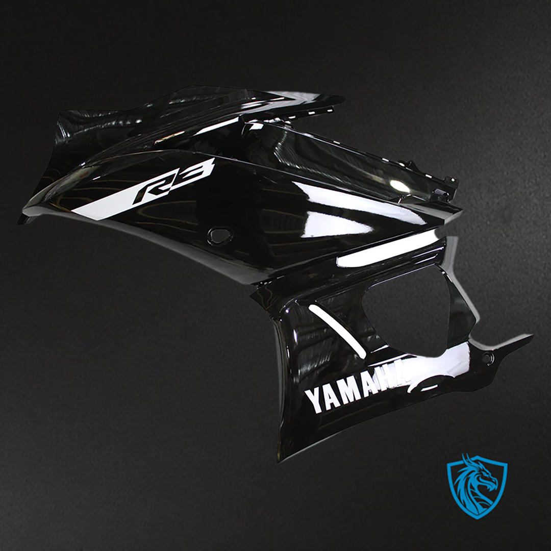Yamaha YZF-R3-R25 (2022-2024) Matte Black Fairing ABS Bodywork