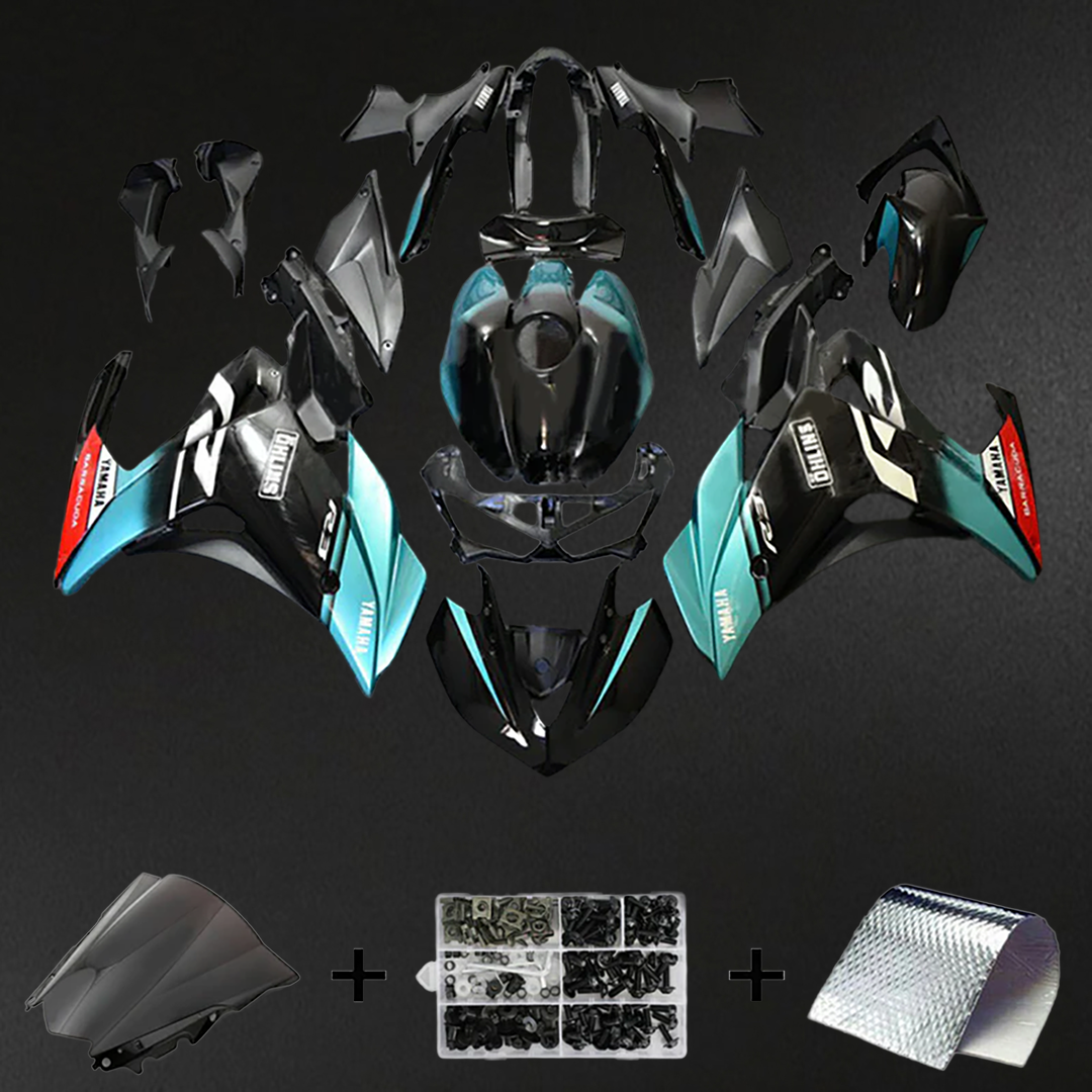 Yamaha YZF-R3 2014–2018 - R25 2015–2017 Fairing Kit – Blue Black ABS Bodywork