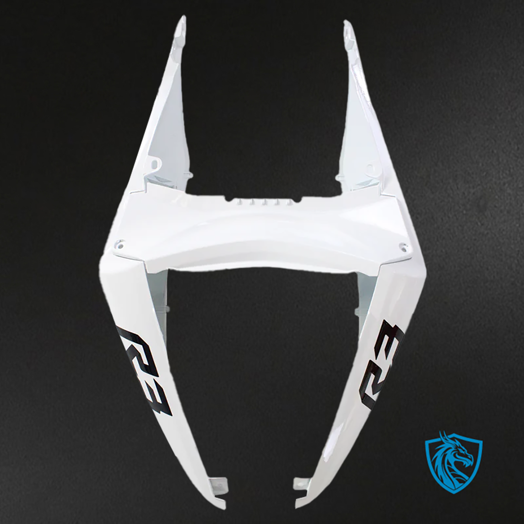 Yamaha YZF-R3 (2014-2018) YZF-R25 (2015-2017) Black and White Fairing ABS Bodywork
