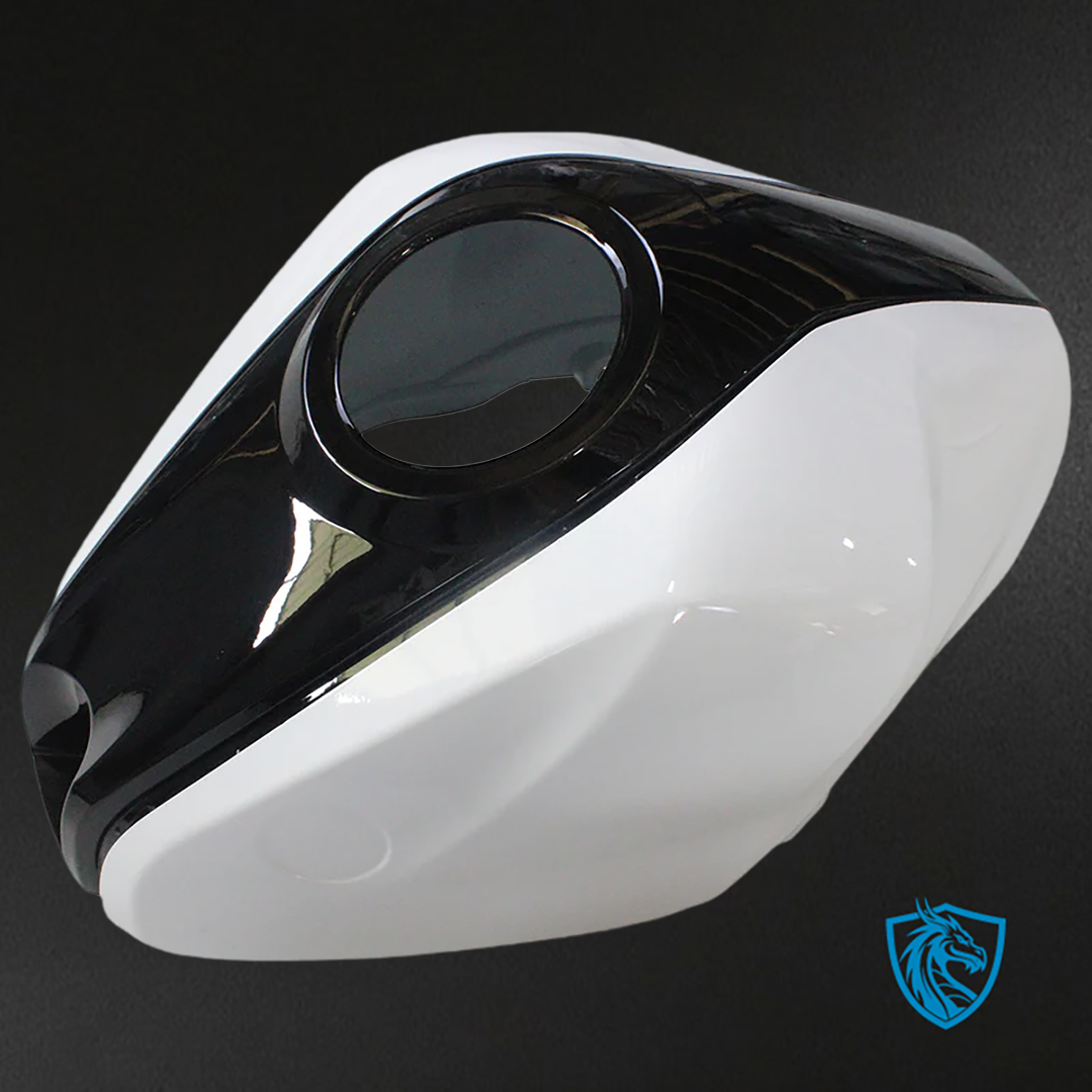 Yamaha YZF-R3 (2014-2018) YZF-R25 (2015-2017) Black and White Fairing ABS Bodywork