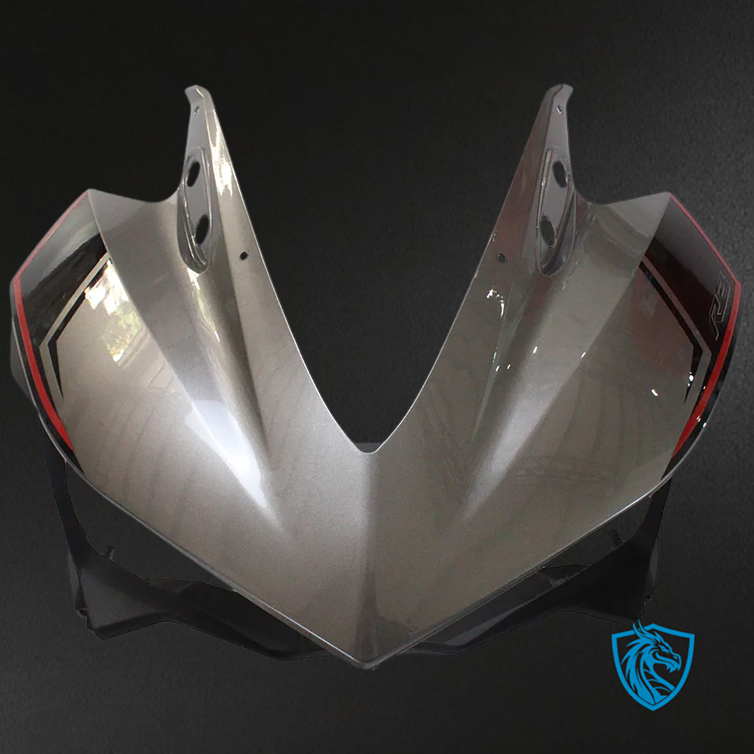 Yamaha YZF R3 (2014-2018) YZF R25 (2015-2017) Fairing Kit - Silver & Black ABS Bodywork
