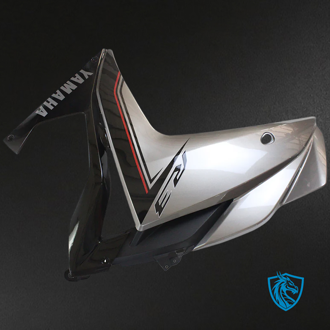 Yamaha YZF R3 (2014-2018) YZF R25 (2015-2017) Fairing Kit - Silver & Black ABS Bodywork