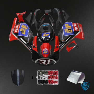 Aprilia RS 125 (2000-2005) Fairing Kit - Blue and Red - ABS Bodywork