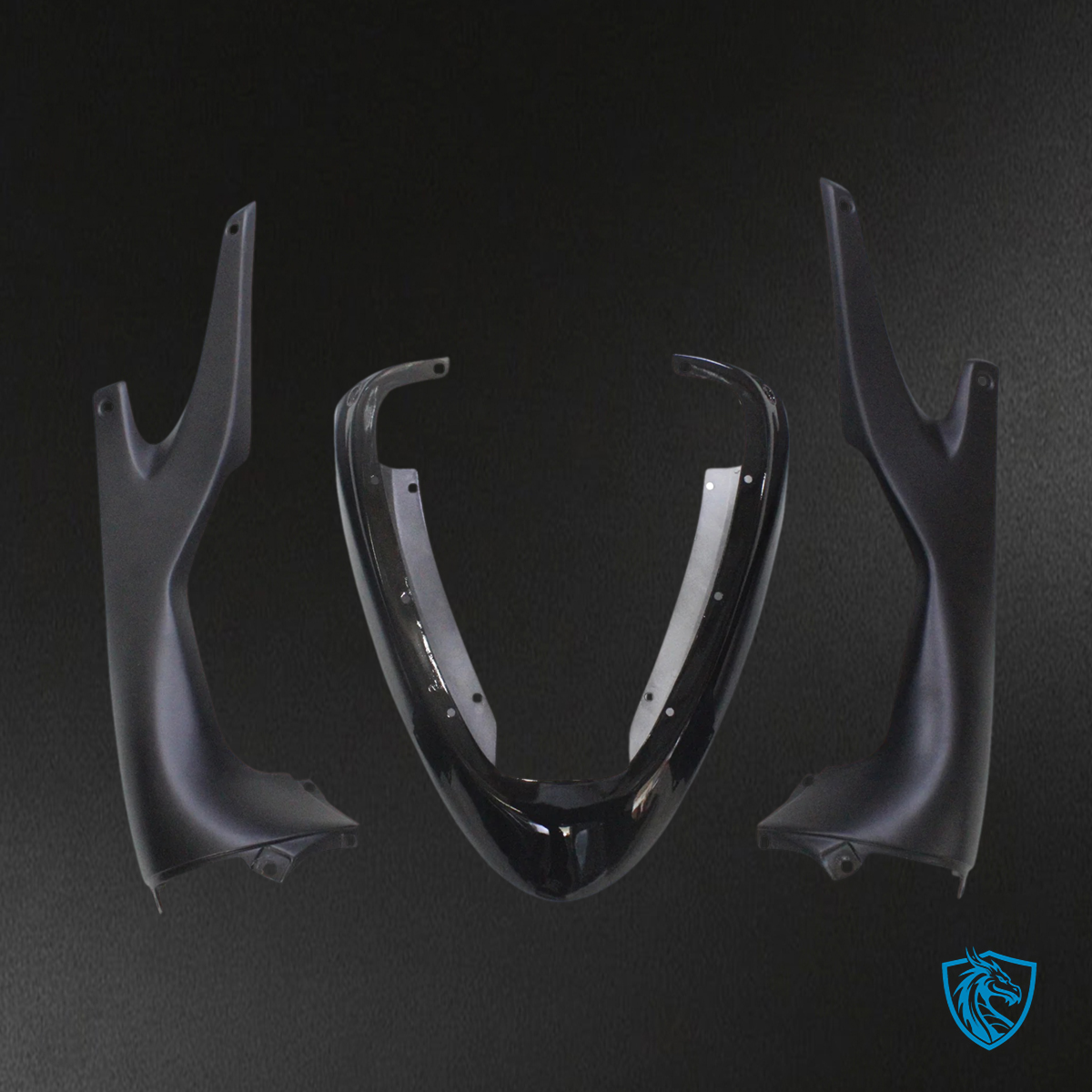 Aprilia RS 125 (2000-2005) Fairing Kit - Matte Gloss Black - ABS Bodywork